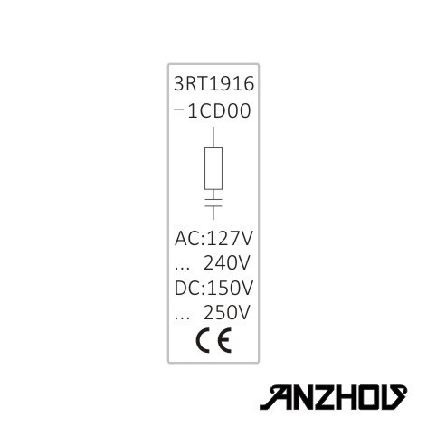 安州 3RT19161CD00 3RH接触器 过电压抑制器 Surge suppressor 电子元器件市场 其他电路保护器件 原图主图