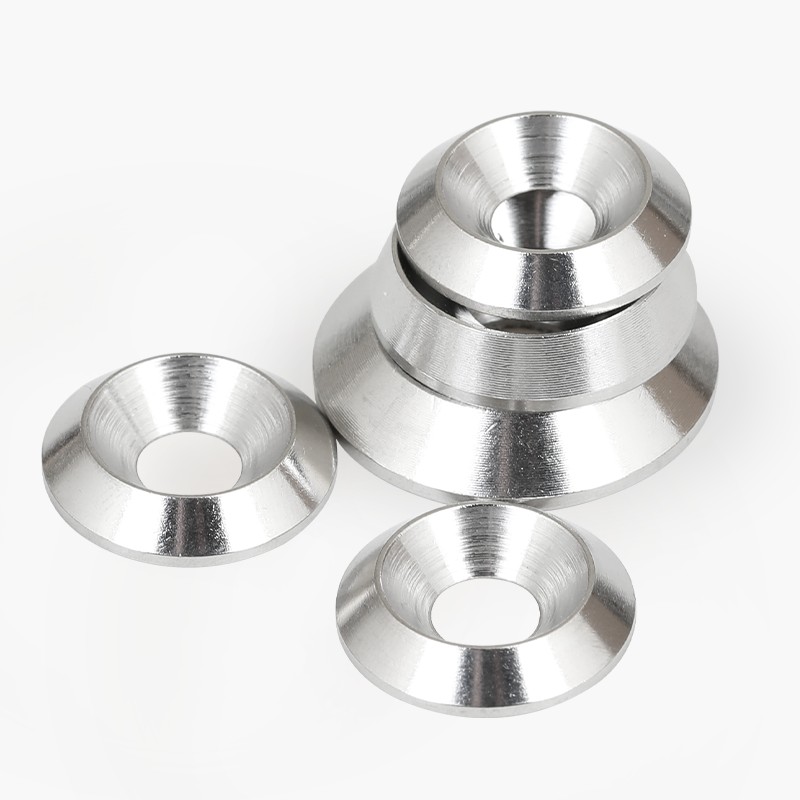 304不锈钢沉头碗型实心沉孔垫凹凸装饰垫圈片鱼眼垫片M4M5M6M8M10