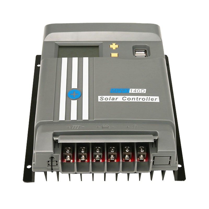 MPPT太阳能充放控制器光伏电池板充电器12V24V锂电铅酸通用型
