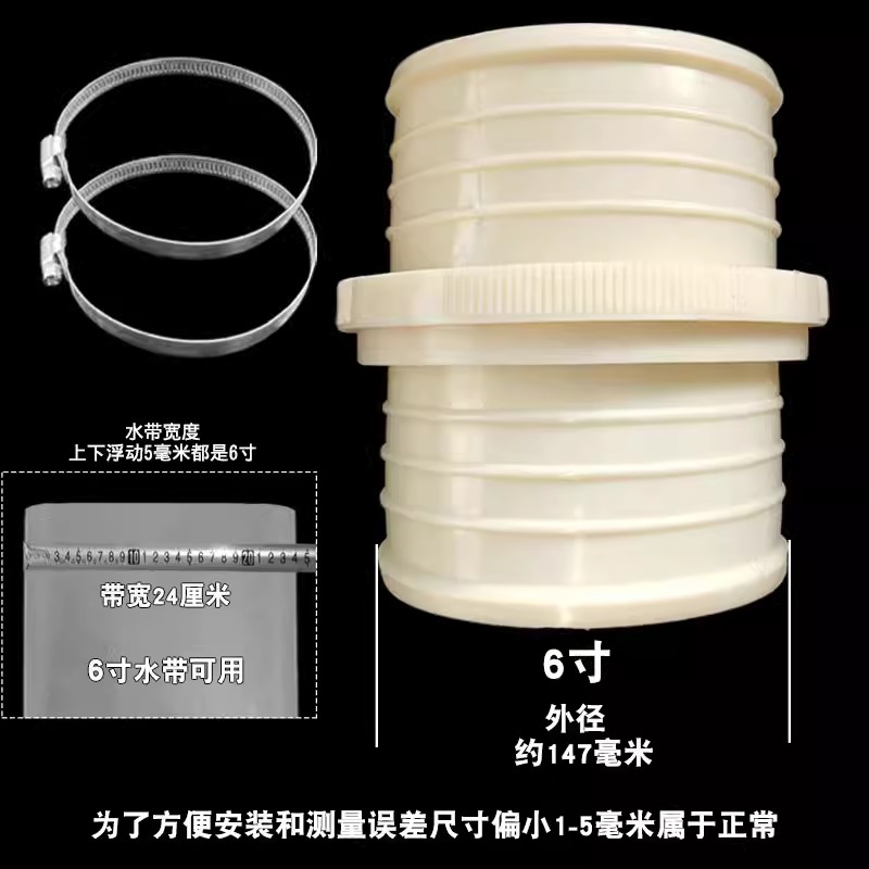 PVC水管快接头 浇花软管水泵接头4分6分1寸1.2寸1.5寸2寸塑料配件