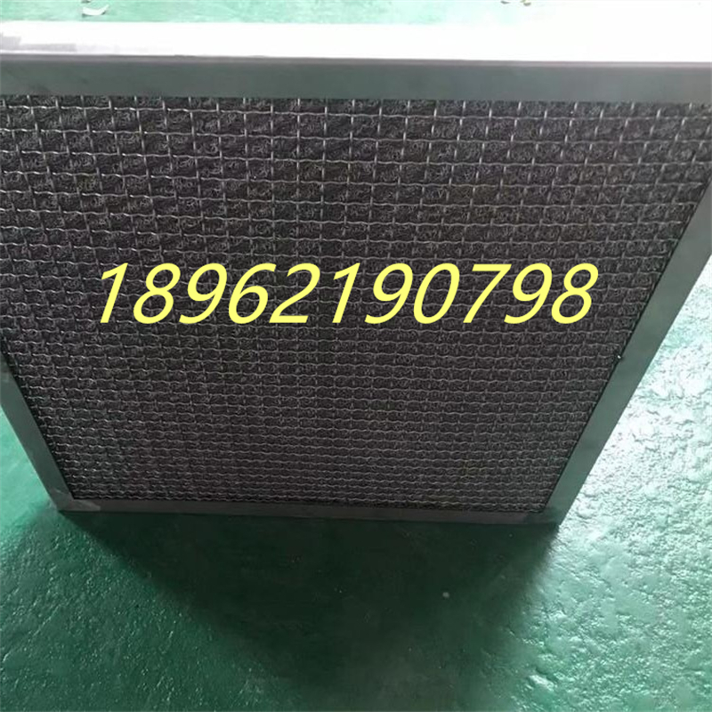 304不锈钢油烟净化器过滤网PP初效油雾气液除水雾粉尘油气分离器