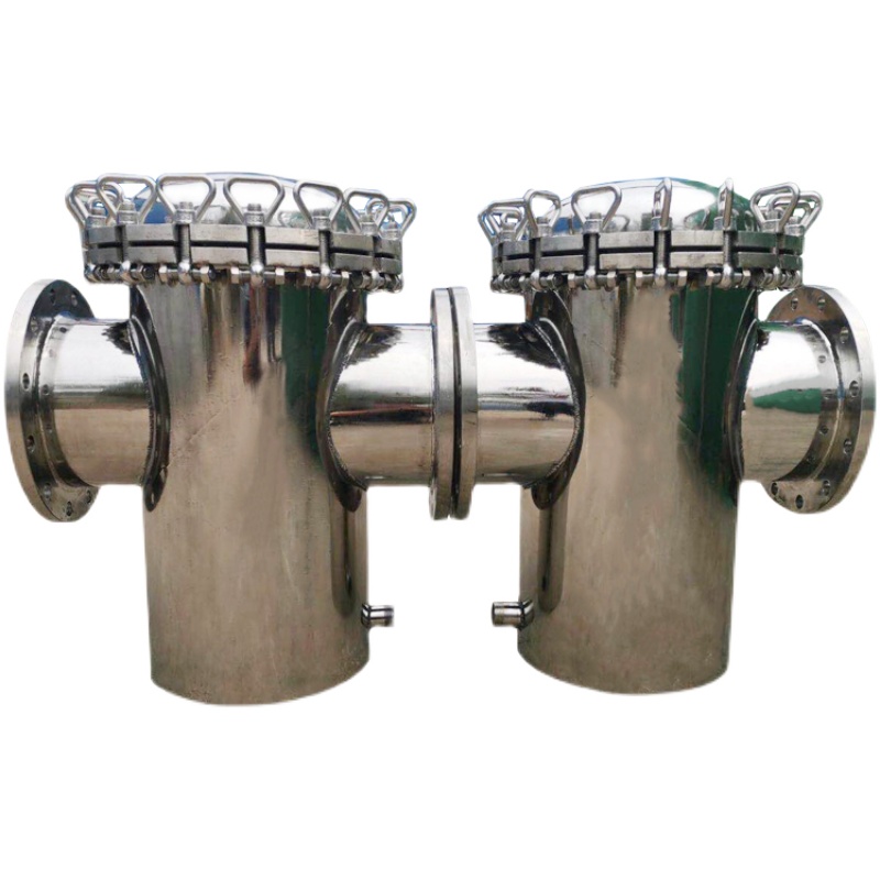 304 316不锈钢篮式过滤器碳钢蓝式过滤器 工业气体石油毛发过滤器