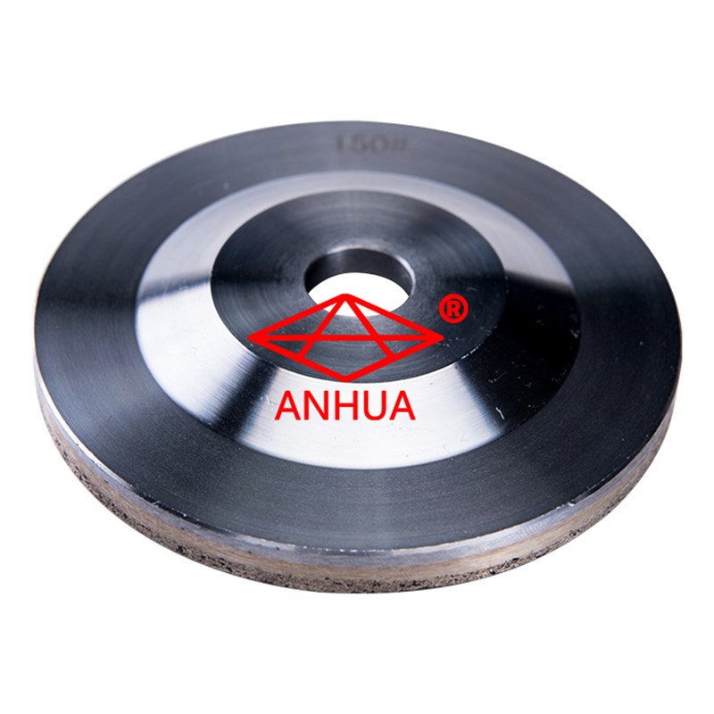 安华 金刚石烧结磨轮 玻璃v磨边 角磨机磨片 青铜烧结磨轮 2个包
