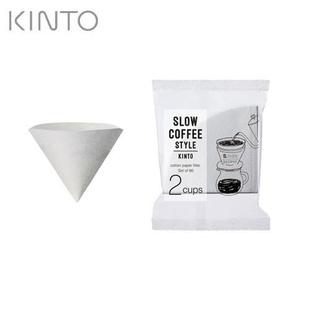家用滤杯纸 日本KINTO 手冲咖啡滤纸 漂白木浆锥形V60过滤 滴滤式