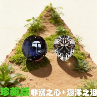 非洲之心模型三角洲行动周边同款非洲之星水晶收藏品礼物道具摆件