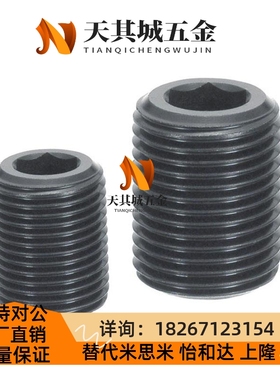 PAF01碳钢细牙内六角调整螺丝LVW12/16/20/24/30-10/20/40LVFW