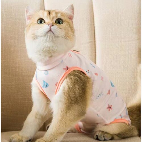 Cat Clothes Dog Clothing Neuter Clothes Weaning Clothes Soft