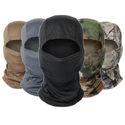 Multicam Camouflage Balaclava Cap Full Face Shield Cycling M