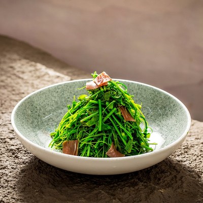 速发酒店陶瓷圆形釉色凉菜碗英寸餐厅会所石级素食餐厅仿高纹冷盘