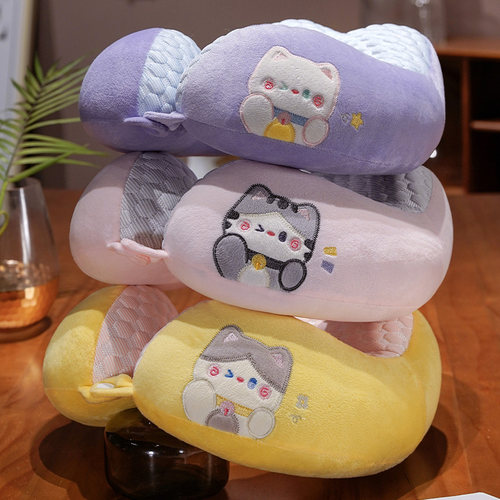 速发冰护型枕U颈枕车载脖枕旅行便携脖子靠枕睡觉u用专型枕头