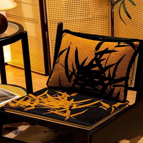 速发新中式沙发椅太坐垫红木实木椅垫餐椅茶师椅子椅垫子茶桌圈椅