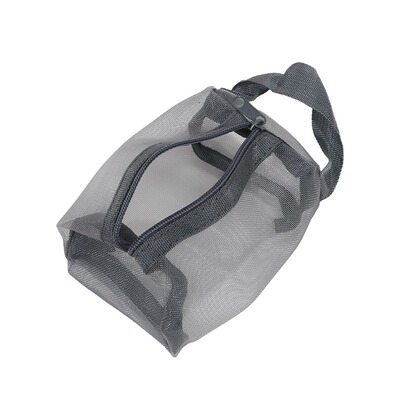 迷你拉链小化妆袋网纱零钱包便携