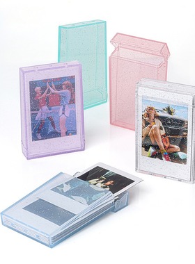 Polaroid 3-inch photo L-shaped vertical collection frame des