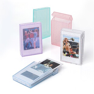 Polaroid 3-inch photo L-shaped vertical collection frame des