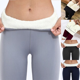 for wit warm winter women pants cotton bottom fleece Lamb