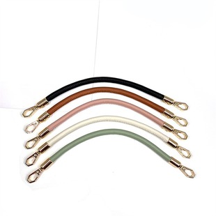 Replace bag strap handle DIY handmade short leather rope acc