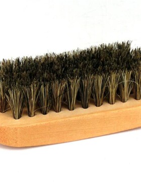 Leather shoe polishing and cleaning brush shoe brush pig bru