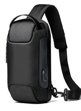 Motorcycle chest bag men anti-theft crossbody bag waterproof