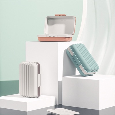 带盖香皂盒加厚旅行肥皂盒便携式