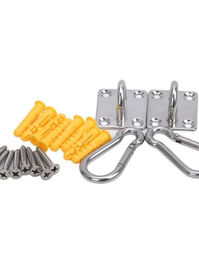 304 stainless steel M5 fixed plate square door buckle yoga h