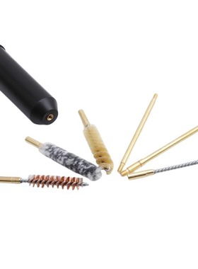 Black 7-piece set 9mm pipe brush cleaning set steel wire bru
