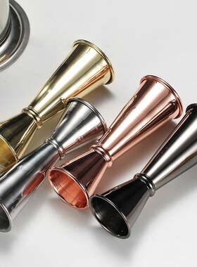 304 stainless steel plated black 30/60ml measuring cup ounce