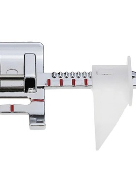 Silver sewing machine presser foot gauge multifunctional sew