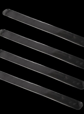 Transparent anti-collision door handle anti-collision strip