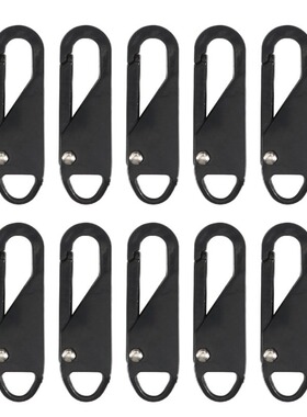 10pcs solid color detachable pull tab down jacket bag univer