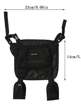 胸包男女ins潮牌运动马甲小背包