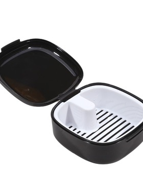 Denture storage box portable soaking tooth box portable toot