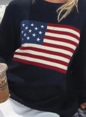 Loose Oversized Knit Apparel Cotton Unisex Apparel Country A