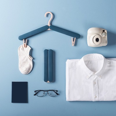 时尚多功能晾衣架旅游出行家用