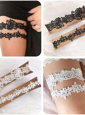 Adjustable elastic leg rings garter straps elastic leg rings