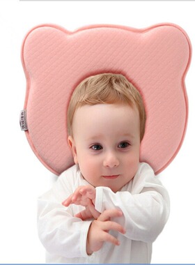 Velvet baby shaping pillow 0-1 year old newborn anti deviati