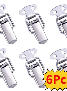 Silver iron nickel plated hardware luggage lock buckle box l