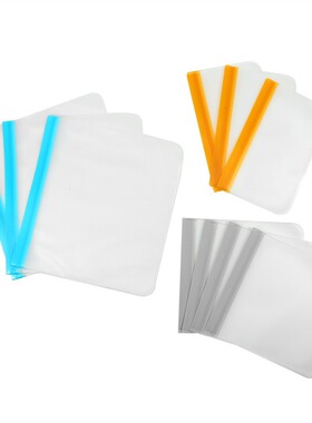 Silicone food storage bag self standing leak proof zipper ba