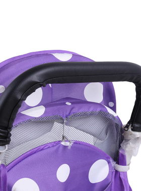 Baby stroller glove stroller accessories leather handle fold