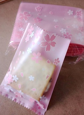 Cherry Blossom Matte Powder Bag Cookie Egg Yolk Crispy Snow