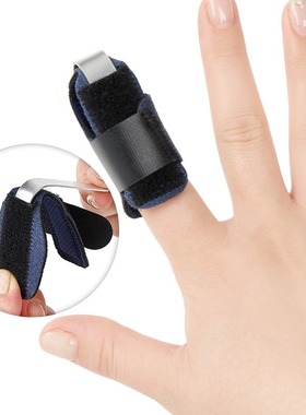 Toe fixation strap joint dislocation and sprain care splint