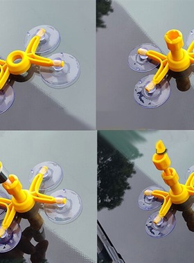 Orange suction cup style windshield repair agent car glass r