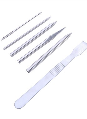 Silver umbrella rope needle bracelet weaving needle umbrella