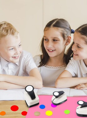 Circular embossing machine children labor-saving punching ma