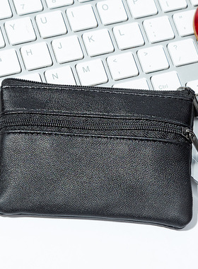 Zero wallet Japanese men short card bag hand-held bag zipper