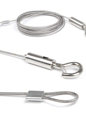 Adjustable lighting fixtures hanging wires hardware accessor