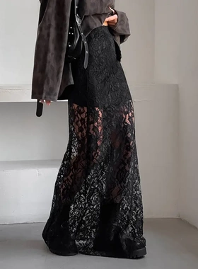 Europe and the United States retro versatile black polyester