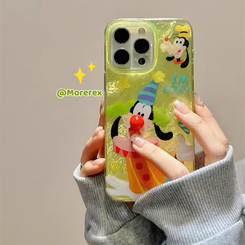 趣味可爱小丑高飞适用于小米15pro/14pro手机壳cc9全包12spro防摔civi2/civi3女12个性14ultar羽纱10/9