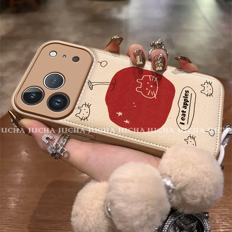 ZYL线条apple猫咪适用于苹果17air手机壳iphone16promax/15全包xsmax创意13pro女12mini小众11pro气垫