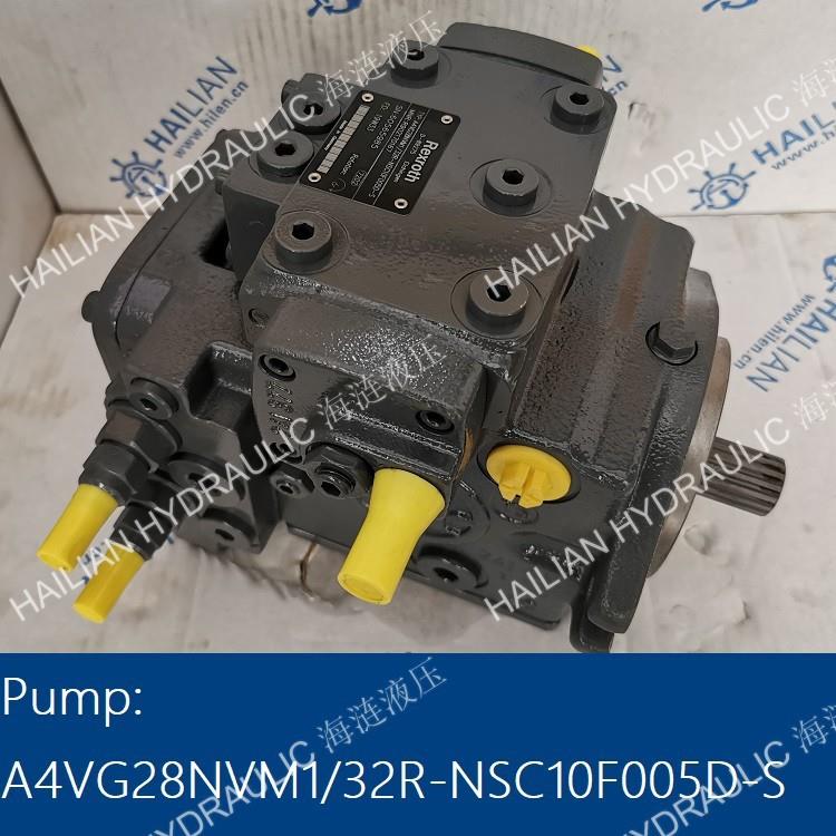船舶舱盖油泵 Hydraulic pump A4VG28NVM1/32R-NSC10F005D-S