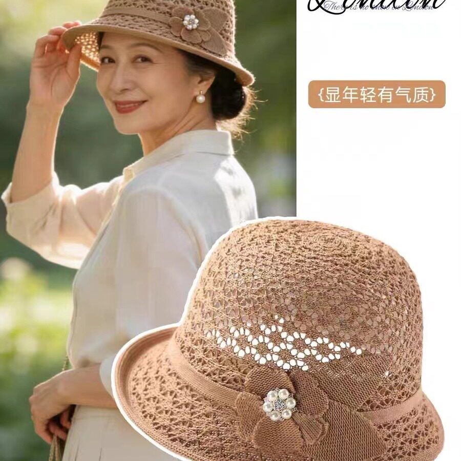 帽子女春夏天薄款遮阳帽夏季